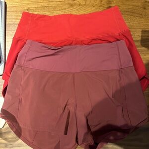 Size 6 Speed Up Shorts